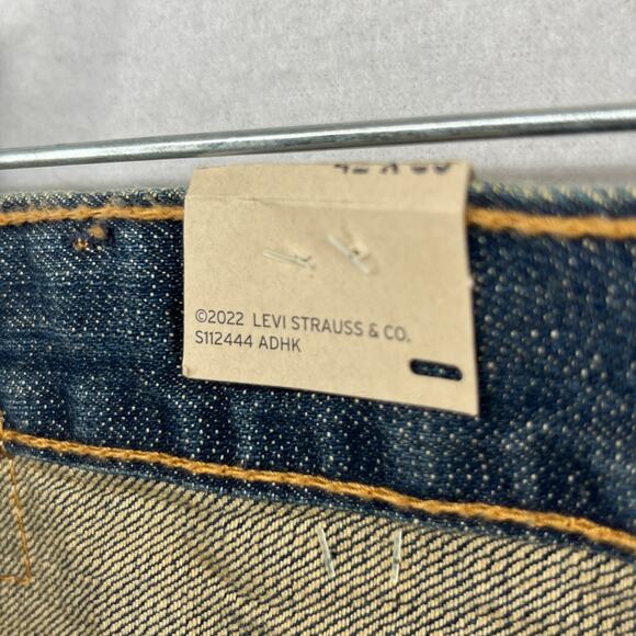 LEVIS 559 Jeans Mens 42x30 Relaxed Straight Fit Stretch Cotton Wash Blue NEW - Picture 10 of 16